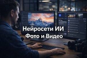 Нейросети в работе с фото и видео: создание, редактирование и улучшение визуального контента